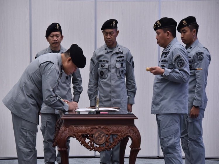 Kepala Zona Bakamla Barat Bakamla RI Resmi Berganti