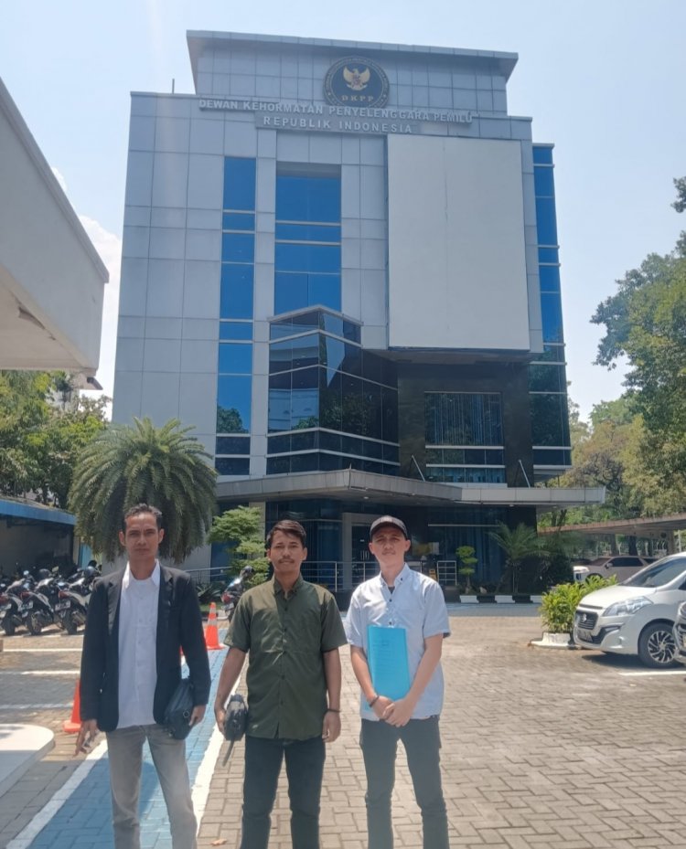 Mundur Dari PTPS Masyarakat Pagelaran Bersama Aliansi Masyarakat Peduli Demokrasi Laporkan Bawaslu Pandeglang Ke DKPP RI