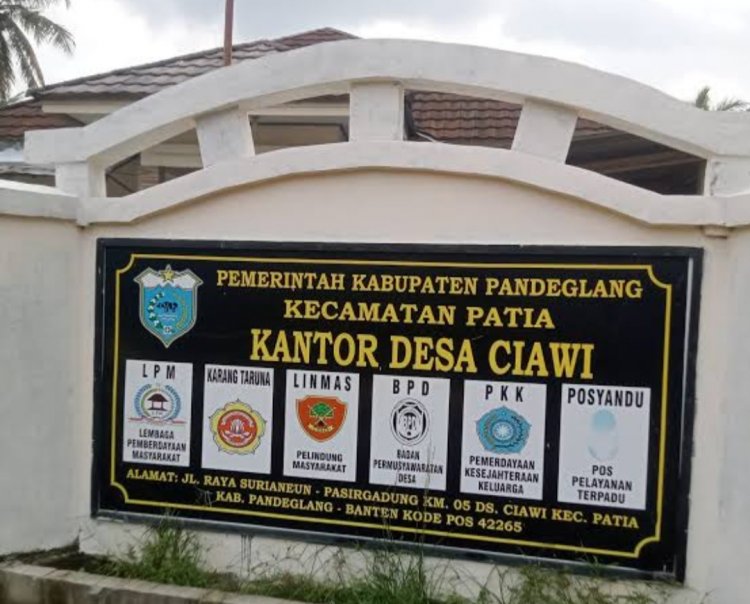 Kades Ciawi Langgar Peraturan Terkait ASN dan Sekdes Ciawi Patia, Rangkap Jabatan Ketua Poktan