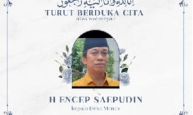 APDESI Kabupaten Pandeglang Sampaikan Belasungkawa Atas Berpulangnya Kepala Desa Menes H. Encep Saefudin