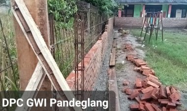 Pekerjaan Pembangunan Sarana Utilitas PAUD Di Kecamatan Patia Tahun 2025 Diduga Tambal Sulam 