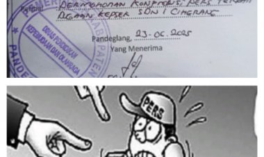 Dianggap Kangkangi UU Pers Dan Disinyalir Lecehkan Profesi wartawan.GWI layangkan Surat Permohonan Konferensi pers.