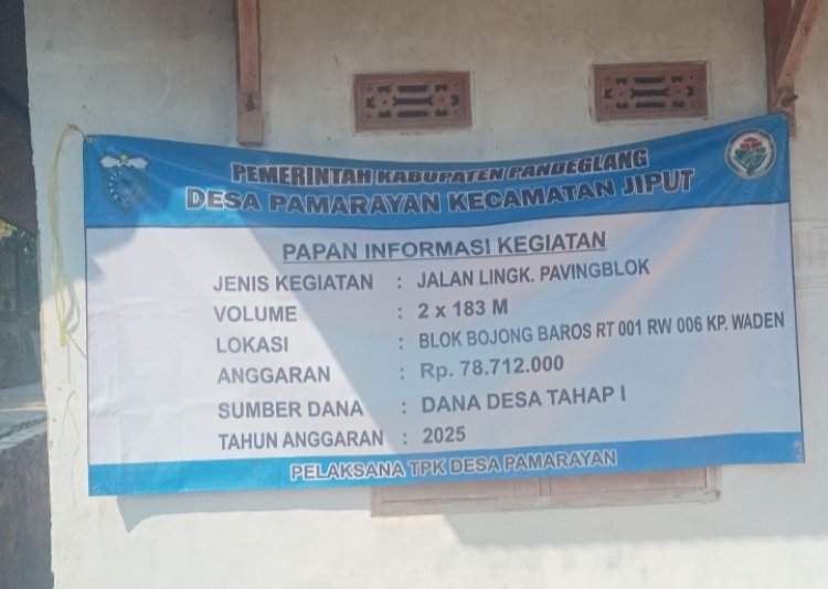 Diduga Audio Kades Pamarayan Mencoba Mengelabui Publik Terkait Dugaan Pengerjaan Paving Blok Disinyalir Asjad