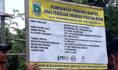Diduga Langgar K3 & Kualitas Matrial Buruk, DPC GWI Pandeglang Menyoal Proyek Rehab Jalan Majau-Mekarwangi Saket