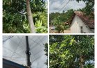 Publik Geram, Kabel PLN Di Munjul Masih Terjuntai Meski Di Klaim Sudah Diperbaiki