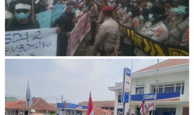 Warga dan Mahasiswa Geruduk Pemkab Pandeglang, Protes Dugaan Pencemaran Lingkungan oleh CV. GSM