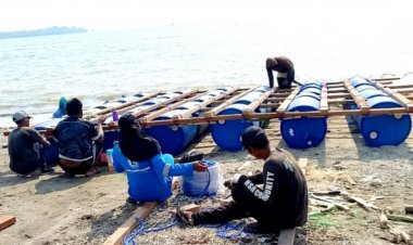 Menggandeng Lembaga Lingkungan Hidup, Lanjutan Penanganan Penyingkiran Kerangka Kapal Tongkang BG Titan 14 di Mulai