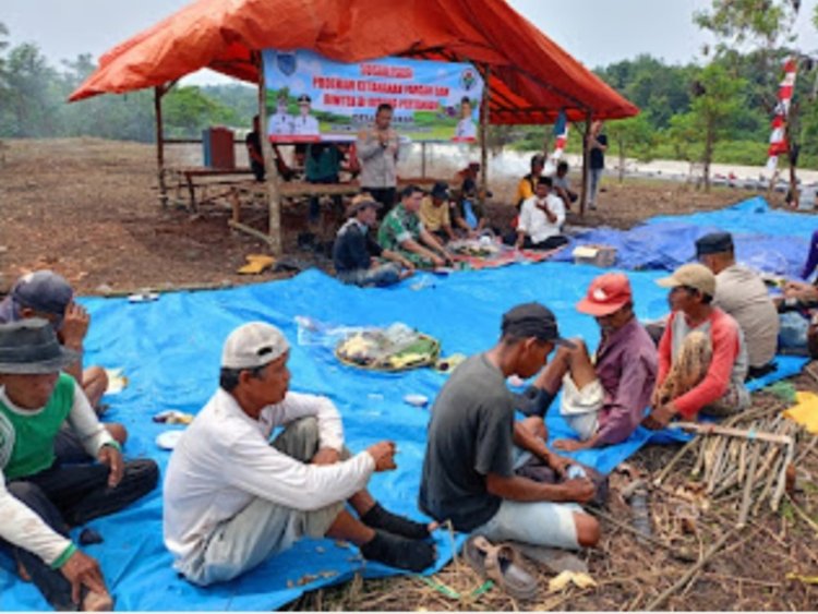 Polres Pandeglang Gandeng Kelompok Tani Cijakan Bojong, Laksanakan Penanaman Jagung Dukung Suasembada Pangan 2025