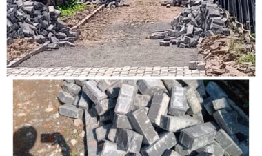 Proyek Siluman di Sobang! Paving Block Tanpa Papan Informasi dan Langgar K3, Diduga Abaikan Aturan Negara