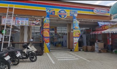 Indomaret Di Jalan Dr Sitanala DiDuga Belum Mengantongi Ijin Akan Tetapi Melakukan Launching 
