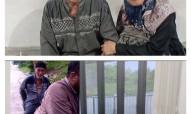 Berkat Kekompakan Polsek Labuan Polres Pandeglang Kolaborasi Dengan Dinsos Karawang, H.Eman Suherman Ditemukan.