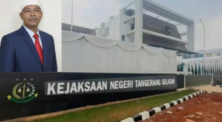 Ketua GWI Provinsi Banten Memberikan Apresiasi Kepada Kasi Intel Kejaksaan Negeri Tangerang Selatan 