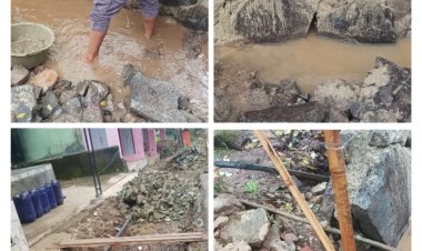 Diduga Pekerjaan Asjad, APD Tak Lengkap Pekerjaan Peningkatan Jalan Cimanying-Jiput Disorot-- GWI: Dinas Terkait Jangan Tidur