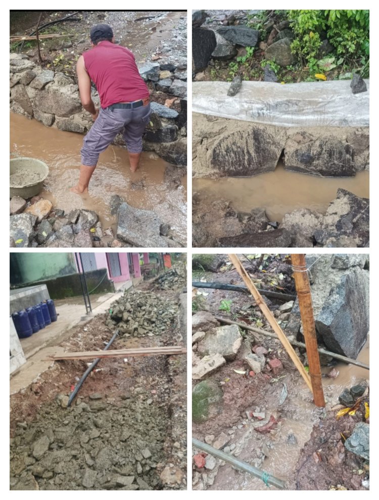 Diduga Pekerjaan Asjad, APD Tak Lengkap Pekerjaan Peningkatan Jalan Cimanying-Jiput Disorot-- GWI: Dinas Terkait Jangan Tidur