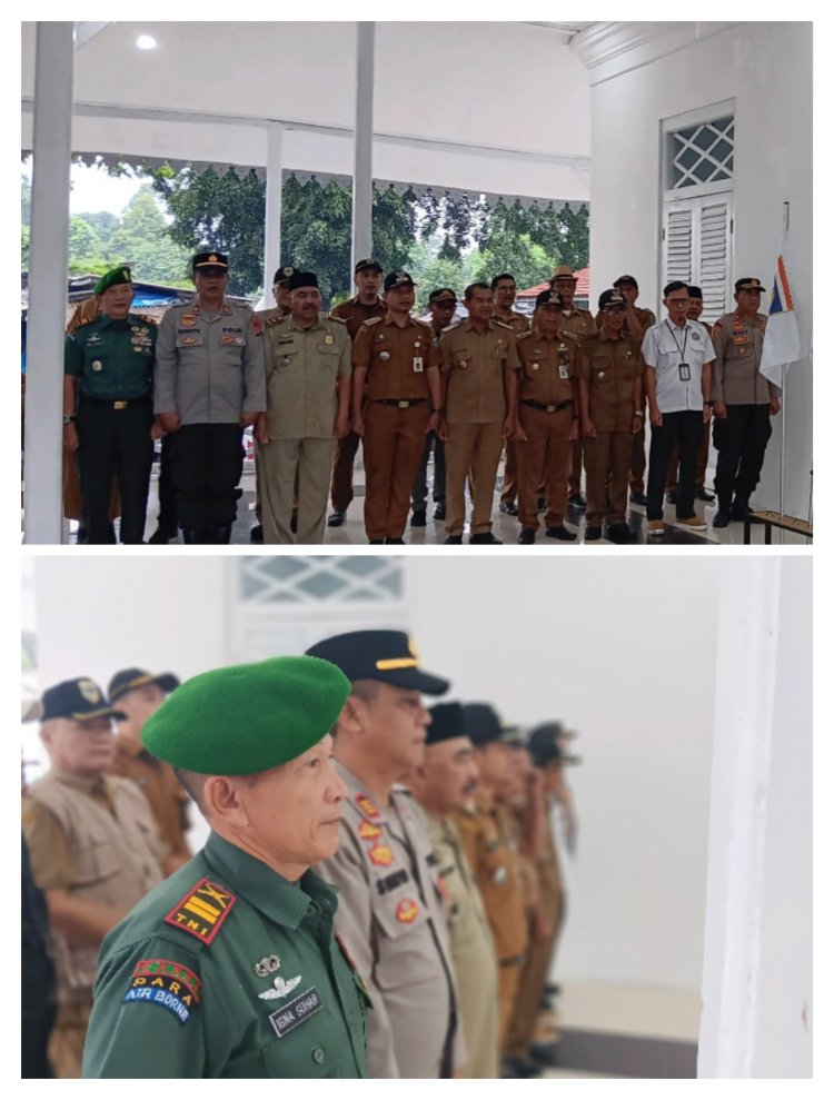 Danramil 0106/Menes Kodim 0601/Pandeglang Hadiri Acara Peringatan Hari Desa Nasional 15 Januari 2026.