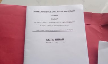 Sudah Bertahun-tahun Belum Ada Pelantikan PPAT.  Akibatnya Proses Administrasi Jadi Lambat dan Menyulitkan Warga,
