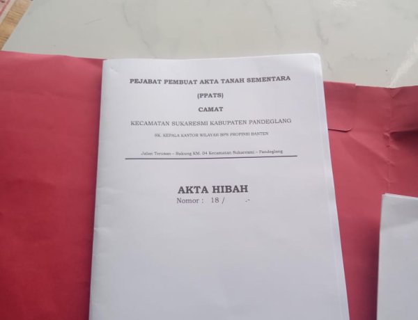Sudah Bertahun-tahun Belum Ada Pelantikan PPAT.  Akibatnya Proses Administrasi Jadi Lambat dan Menyulitkan Warga,