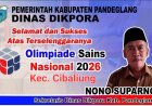 Nono Suparno Sekdis Dikpora Pandeglang, Sampaikan Selamat Atas Pelaksanaan OSN 2026 Tingkat Kecamatan Cibaliung