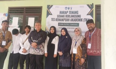 SIswa-Siswi Pendidikan Kesetaraan PKBM Putri Tunggal Ikuti Test Kemampuan Akademik (TKA) Tahun 2026