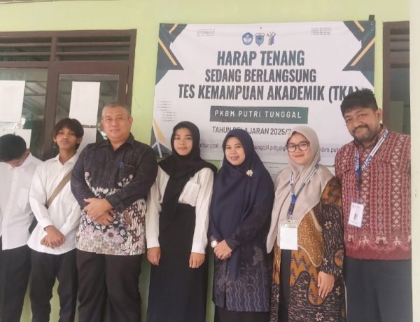 SIswa-Siswi Pendidikan Kesetaraan PKBM Putri Tunggal Ikuti Test Kemampuan Akademik (TKA) Tahun 2026