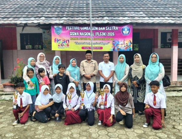FLS3N Cisata Tahun 2026, SDN Kondangjaya 1, Raih 4 Piala Penghargaan, Satu Siswa Berkesempatan Ikuti Loba Tingkat Kabupaten