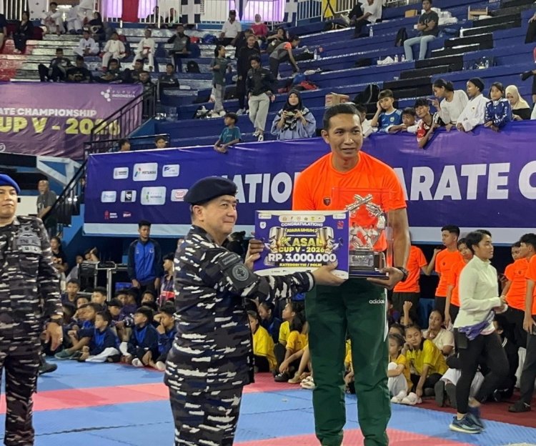 Kejurnas Karate Piala Kasal V 2026, Kodam 3/Siliwangi Meraih Juara Umun II