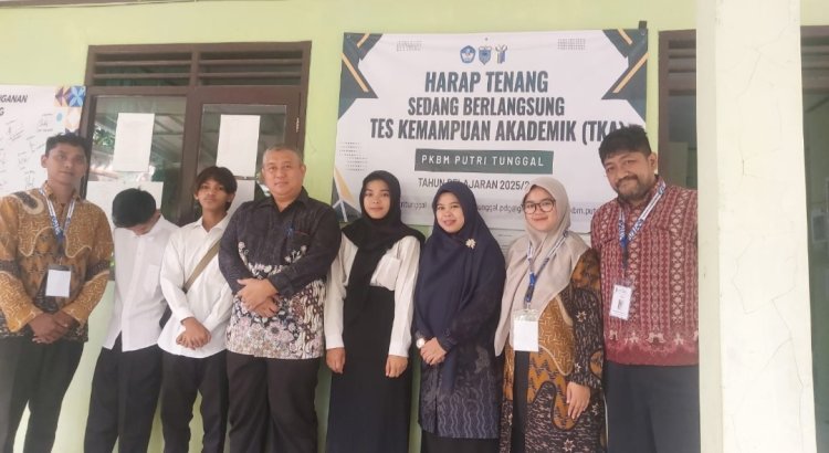 SIswa-Siswi Pendidikan Kesetaraan PKBM Putri Tunggal Ikuti Test Kemampuan Akademik (TKA) Tahun 2026
