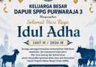 Keluarga Besar SPPG Purwaraja 3 Ucapkan Selamat Hari Raya Idul Adha 1447 H, Momentum Menebar Kepedulian dan Pengabdian