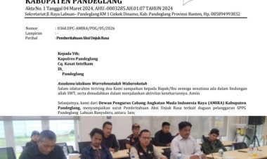KSPPG Banyubiru Labuan diduga Langgar SOP dan Tidak Sesuai Asta Cita Presiden Prabowo. DPC AMIRA dan DPC BPPKB Pandelang Akan Lakukan Aksi Unras