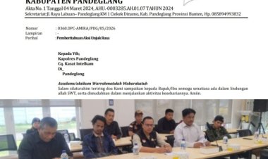 SPPG Cigadung 03 diduga Langgar SOP dan Tidak Sesuai Asta Cita Presiden Prabowo. DPC AMIRA dan DPC BPPKB Pandelang Akan Lakukan Aksi Unras