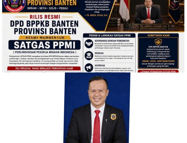 DPC BPPKB PANDEGLANG SIAP MENGAWAL DAN MENDUKUNG PEMBENTUKAN SATGAS PPMI di DPD Banten