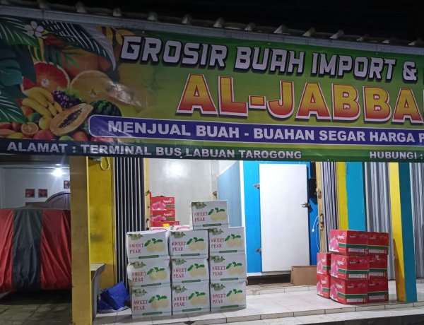 Grosir Buah Al-Jabbar Hadir di Labuan, Siap Penuhi Kebutuhan Buah Segar Masyarakat  ‎