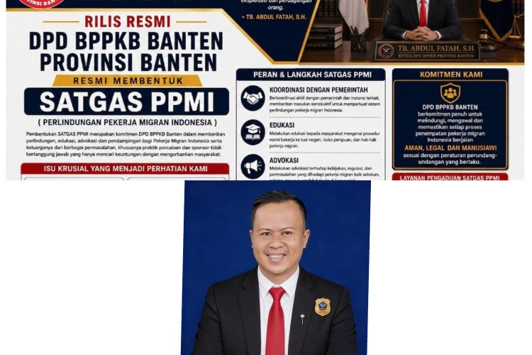 DPC BPPKB PANDEGLANG SIAP MENGAWAL DAN MENDUKUNG PEMBENTUKAN SATGAS PPMI di DPD Banten