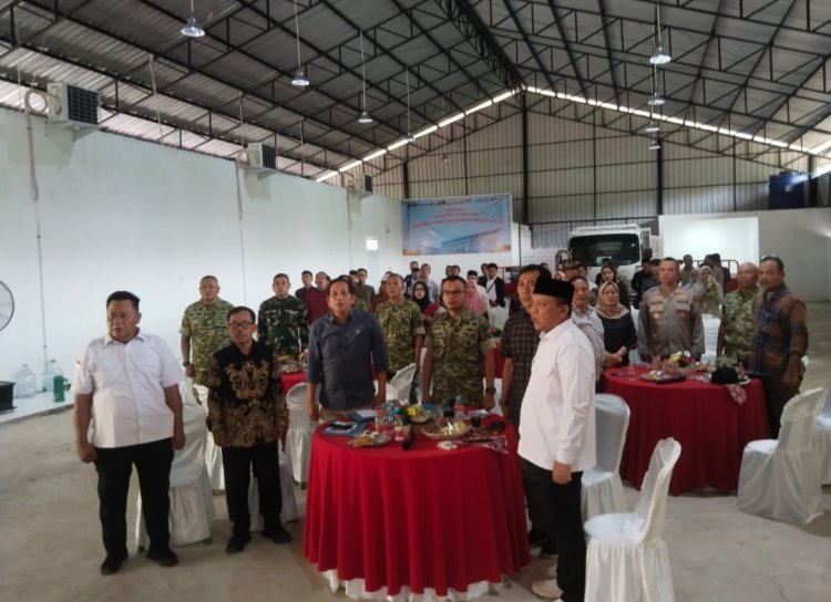 Kadis DPMPD Pandeglang Muslim Taufik bersama Forkopimda Pandeglang Ikuti Vicon Peluncuran 1.061 Gerai KDKMP Nasional oleh Presiden Prabowo