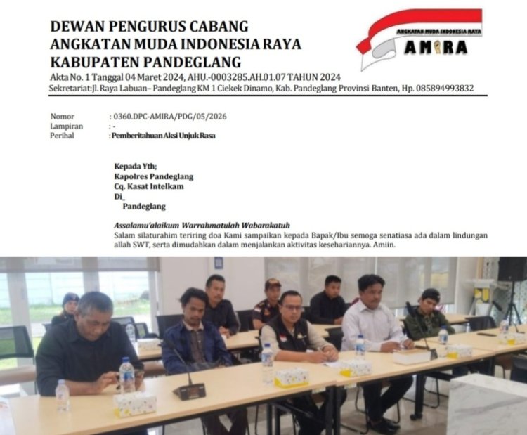 SPPG Cigadung 03 diduga Langgar SOP dan Tidak Sesuai Asta Cita Presiden Prabowo. DPC AMIRA dan DPC BPPKB Pandelang Akan Lakukan Aksi Unras