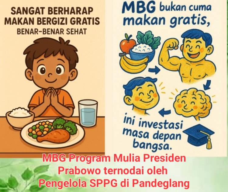 MBG Program Mulia Presiden Prabowo untuk Menyongsong Indonesia Emas 2045, di Pandeglang Banten Ternodai Oleh Oknum Pengelola SPPG Yang Tidak Bertanggung Jawab