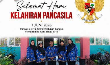 ‎Mas Dewo Kuncoro, Korwil Pendidikan Kecamatan Cikedal, Sampaikan Ucapan Selamat Hari Lahir Pancasila 1 Juni 2026: Momentum Memperkuat Nilai Kebangsaan dan Pendidikan Berkarakter