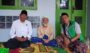 Ketua DPC & Ketua Panitia MUSCAB VI DPC PPP Pandeglang, Silaturahmi dan Meminta Doa Dari Abuya Muhtadi Cidahu