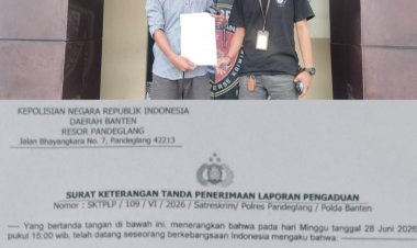 Advokat Moh. Supran, SH, Laporkan Aku Facebook Maya Septiani Ke Polres Pandeglang Terkait Dugaan Pencemaran Nama Baik