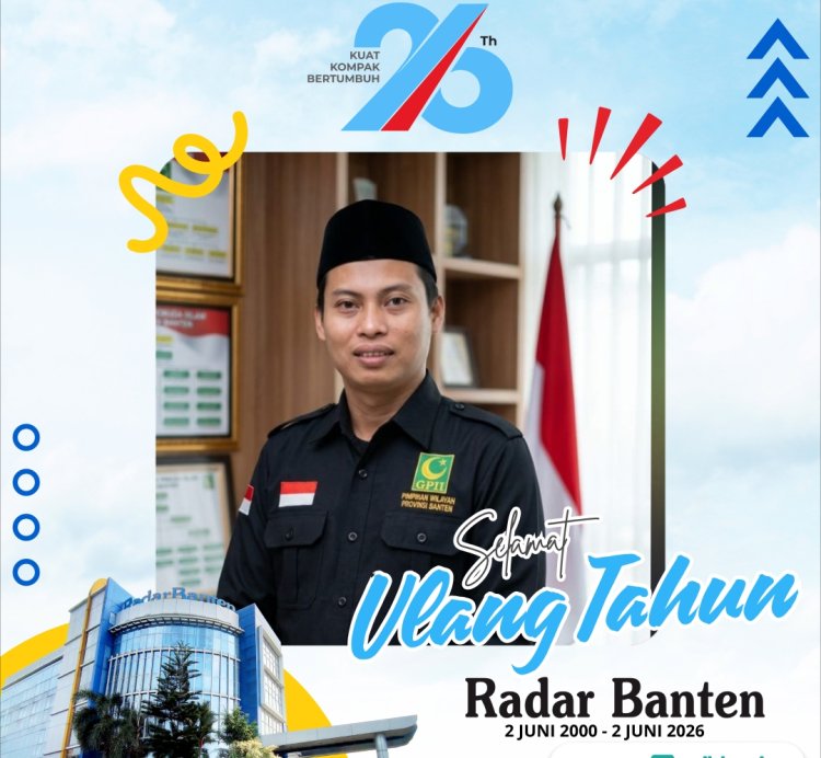 Radar Banten Ajarkan Kedisiplinan  ‎//Selamat Ultah Radar Banten Ke-26  ‎