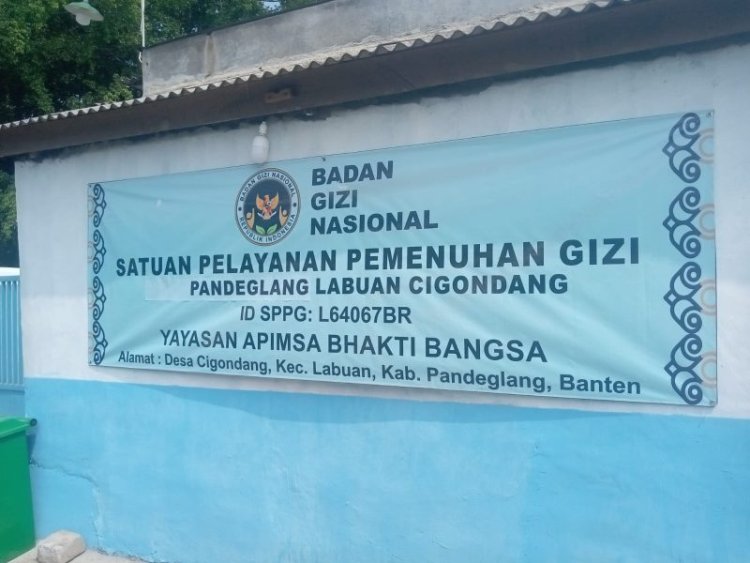 Ramainya Sorotan terhadap SPPG Cigondang Labuan, Aktivis Pandeglang Desak Evaluasi Kinerja Kepala SPPG