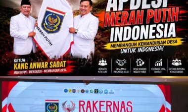 Menuju Indonesia Emas 2045, Ketua Umum dan Sekjen DPP APDESI Merah Putih, Sampaikan Akan Terus Kominten Mendorong Pembangunan Kemandirian Desa