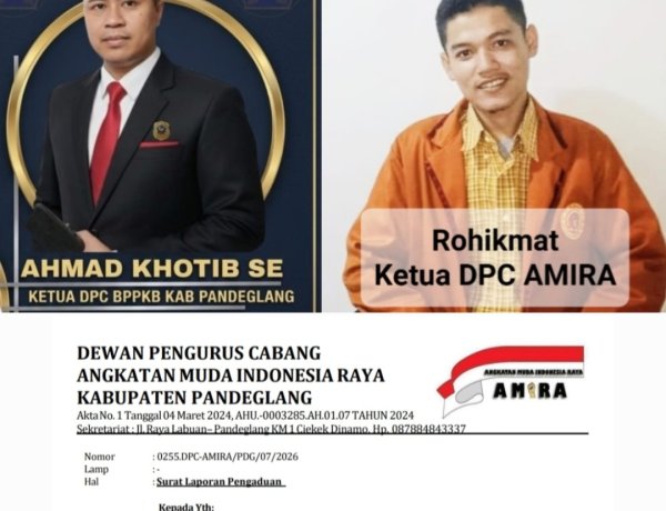 DPC BPPKB 1998 & DPC AMIRA Pandelang Minta Unit Cyiber Crime Polda Banten, Periksa Akun Tiktok @wanita.pancasila Terkait Dugaan Pencemaran Nama Baik Gubernur Banten