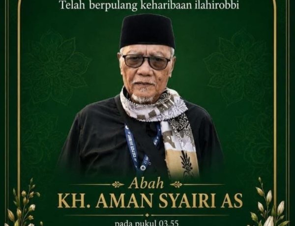 KH. Aman Syairi., AS S.Ag., M.M., M.Si. Berpulang, Entis Sumantri, Kami Kehilangan Guru dan Orang Tua yang Menjadi Tawuladan bagi Generasi Muda Pandeglang