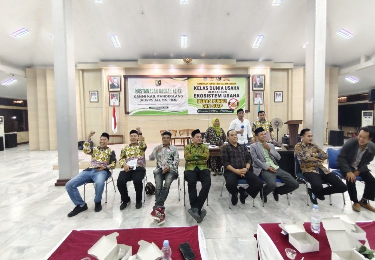 Musda IV MD KAHMI Pandeglang 2026 Berlangsung Sukses, Iin Muhlisin Terpilih Sebagai Presidium