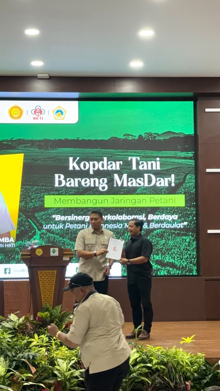 Pemuda Berdampak Serahkan Policy Brief Ketahanan Pangan kepada Wamentan Sudaryono, Dorong Regenerasi Petani Muda di Banten