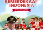 Camat Munjul Kabupaten Pandeglang HASIM, SE, MM, Ucapkan Selamat HUT ke-81 RI