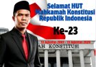 Kantor Hukum Moh. Supran, SH. & Partners mengucapkan Selamat Hari Ulang Tahun ke-23 Mahkamah Konstitusi Republik Indonesia.