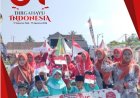 Semangat Merah Putih, KB KB ROUDHLOTUTH THOLIBIN Kartasana Ikuti Upacara HUT RI ke-81, Di Alun-alun Pagelaran