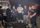 Tangani Kebakaran TPA Cikedal, Polsek Cikedal, BPBDPK, Kecamatan Cikedal dan Pemdes Karyautama  Lakukan Pemadaman